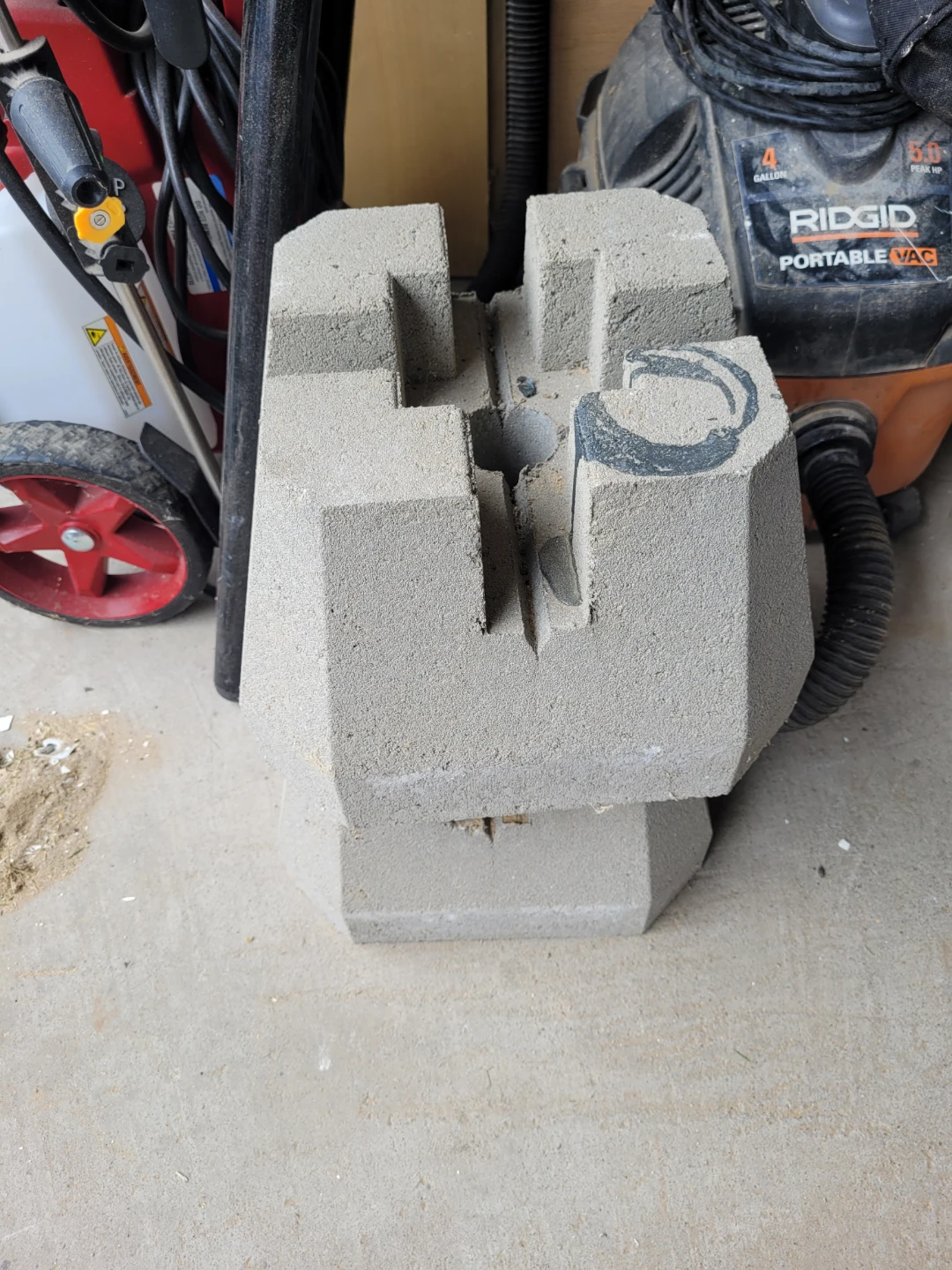 Concrete Support Block