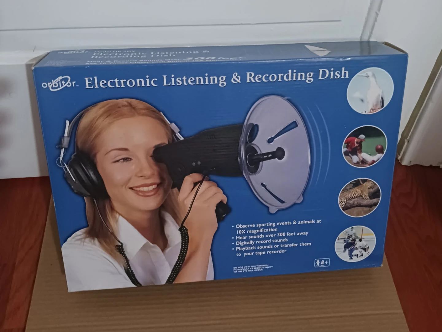 Orbitor Electronic Listening & Recording Dish