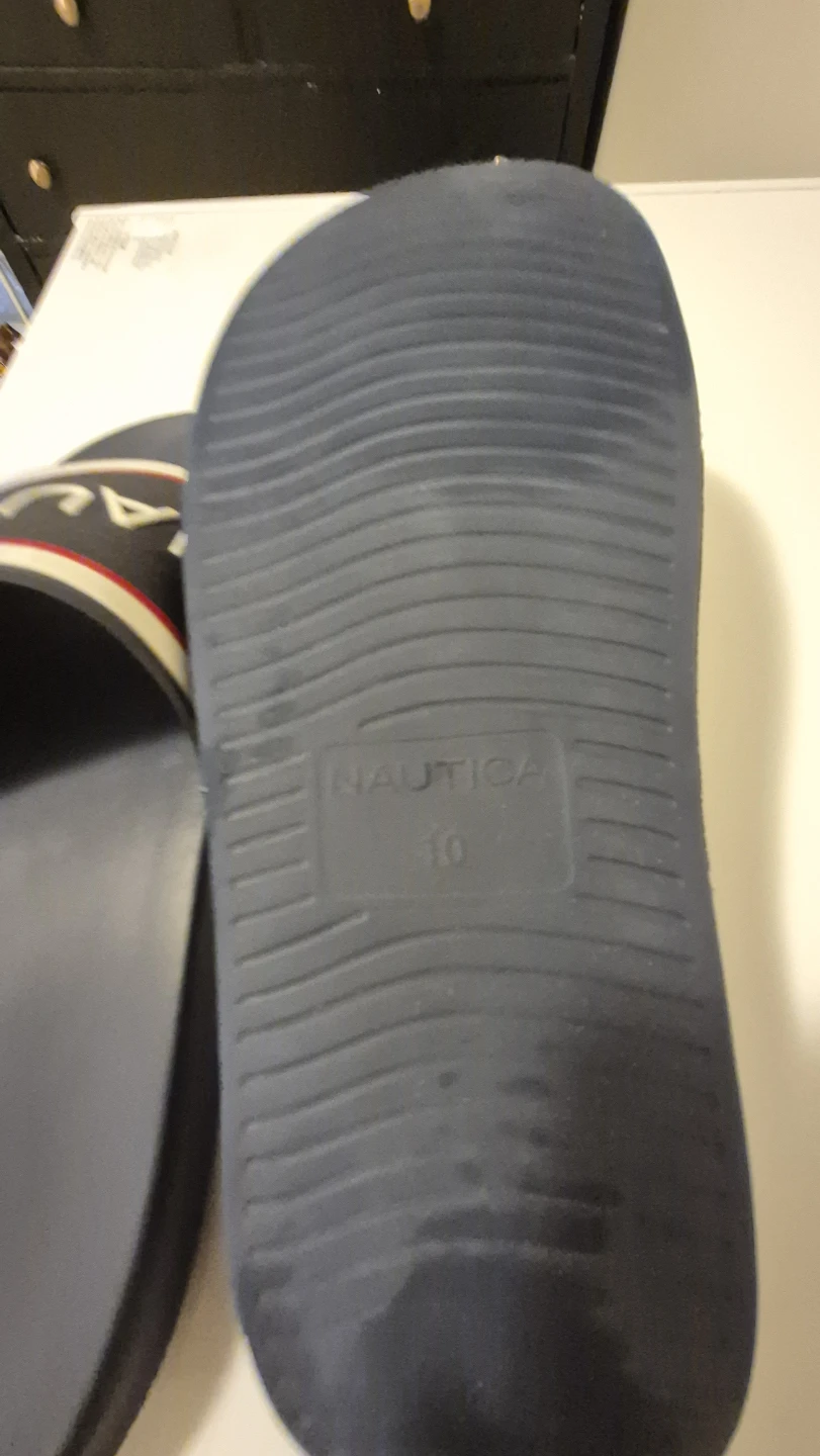 Nautica Navy Slides 🩴🩴- Size 10 - photo 3