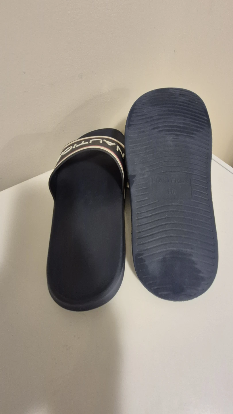 Nautica Navy Slides 🩴🩴- Size 10 - photo 4