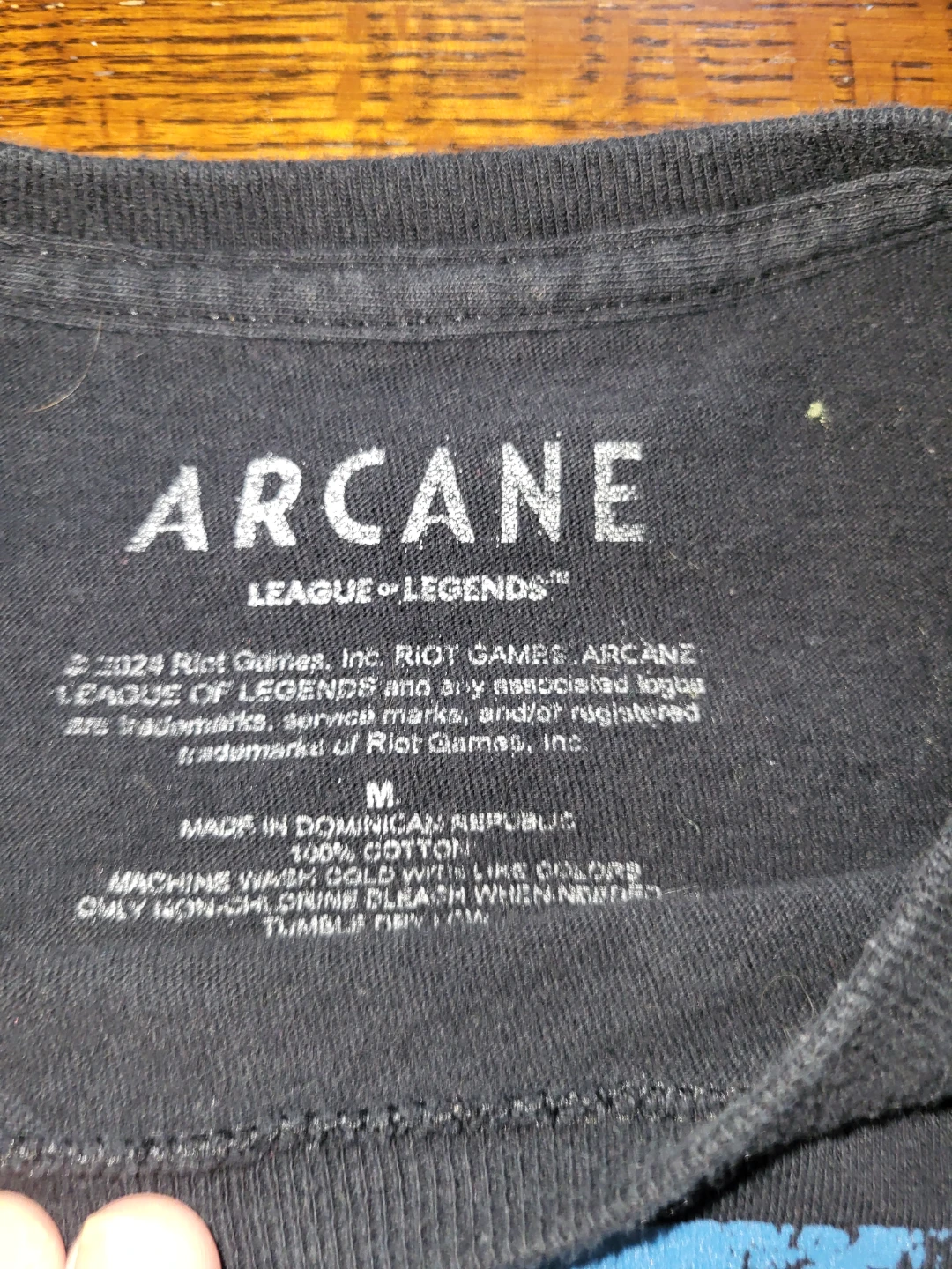 Arcane League of Legends Jinx Wanted T-Shirt - photo 2