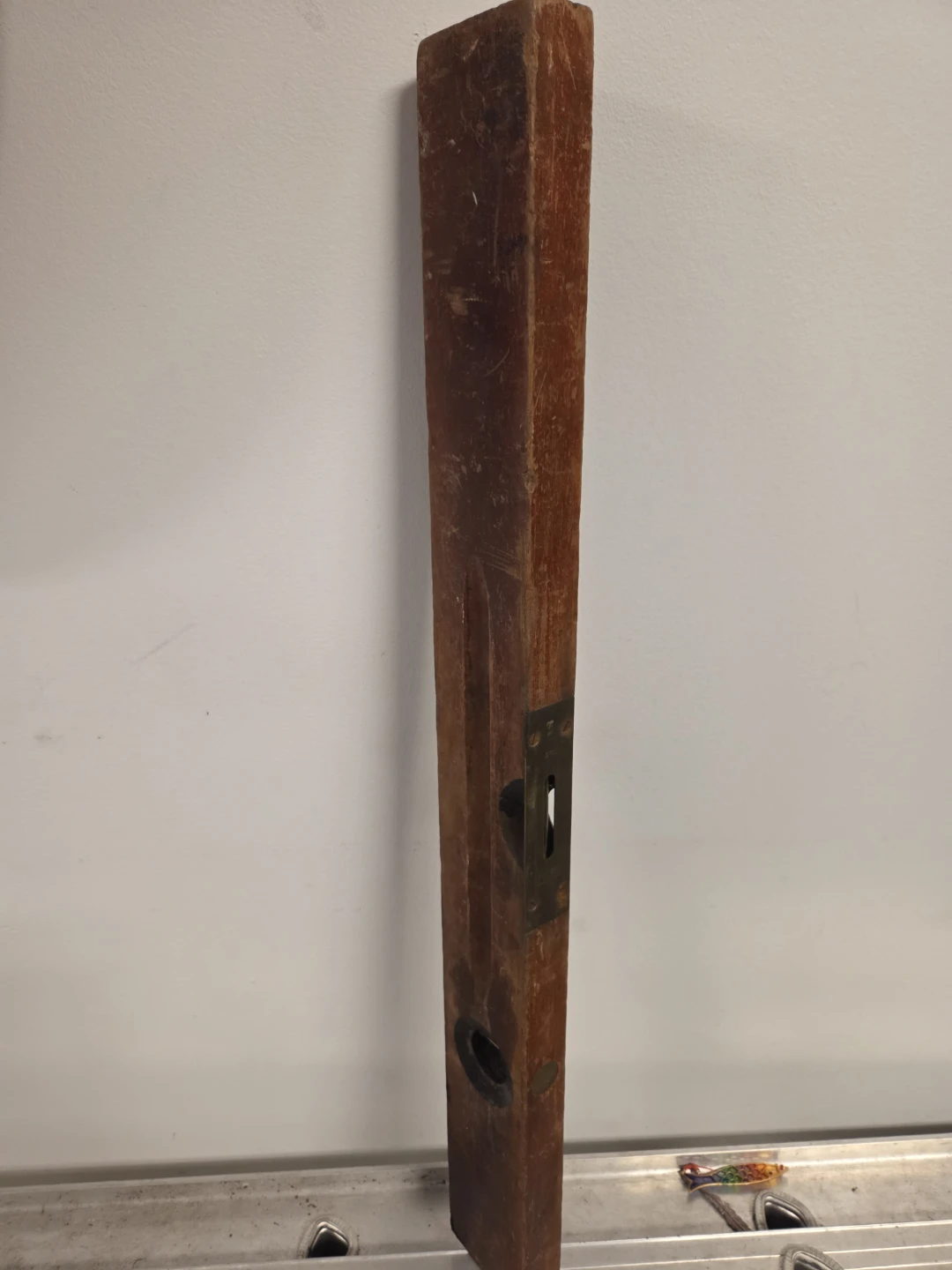 Vintage Stanley  Wooden Level all vials work