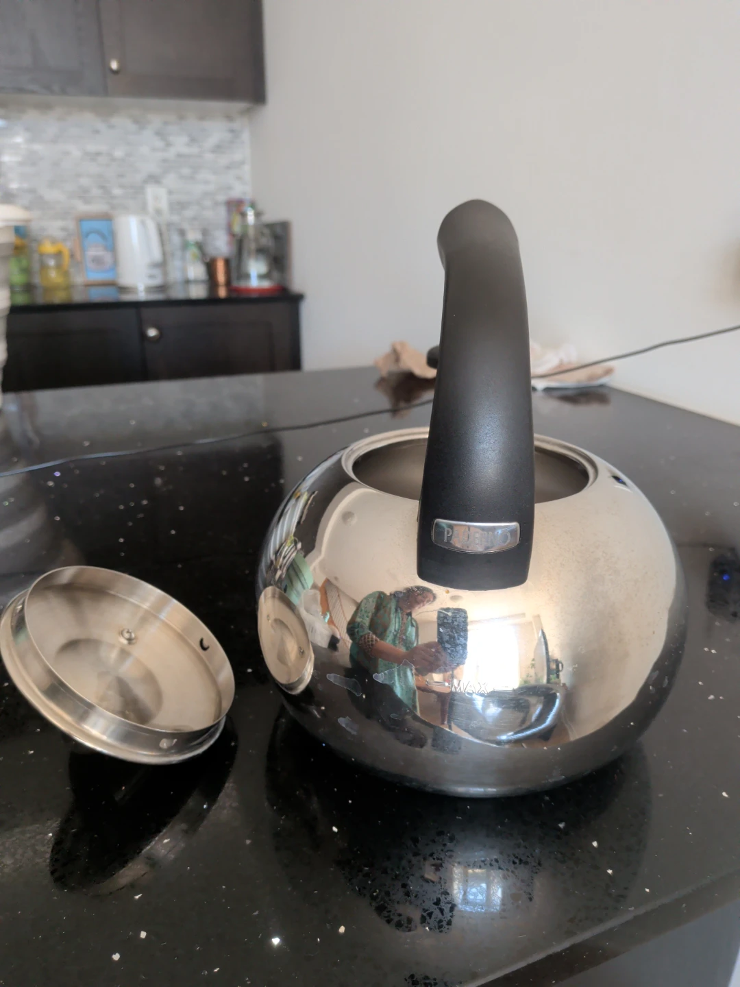 Paderno  Stainless Steel Whistling Kettle - photo 2