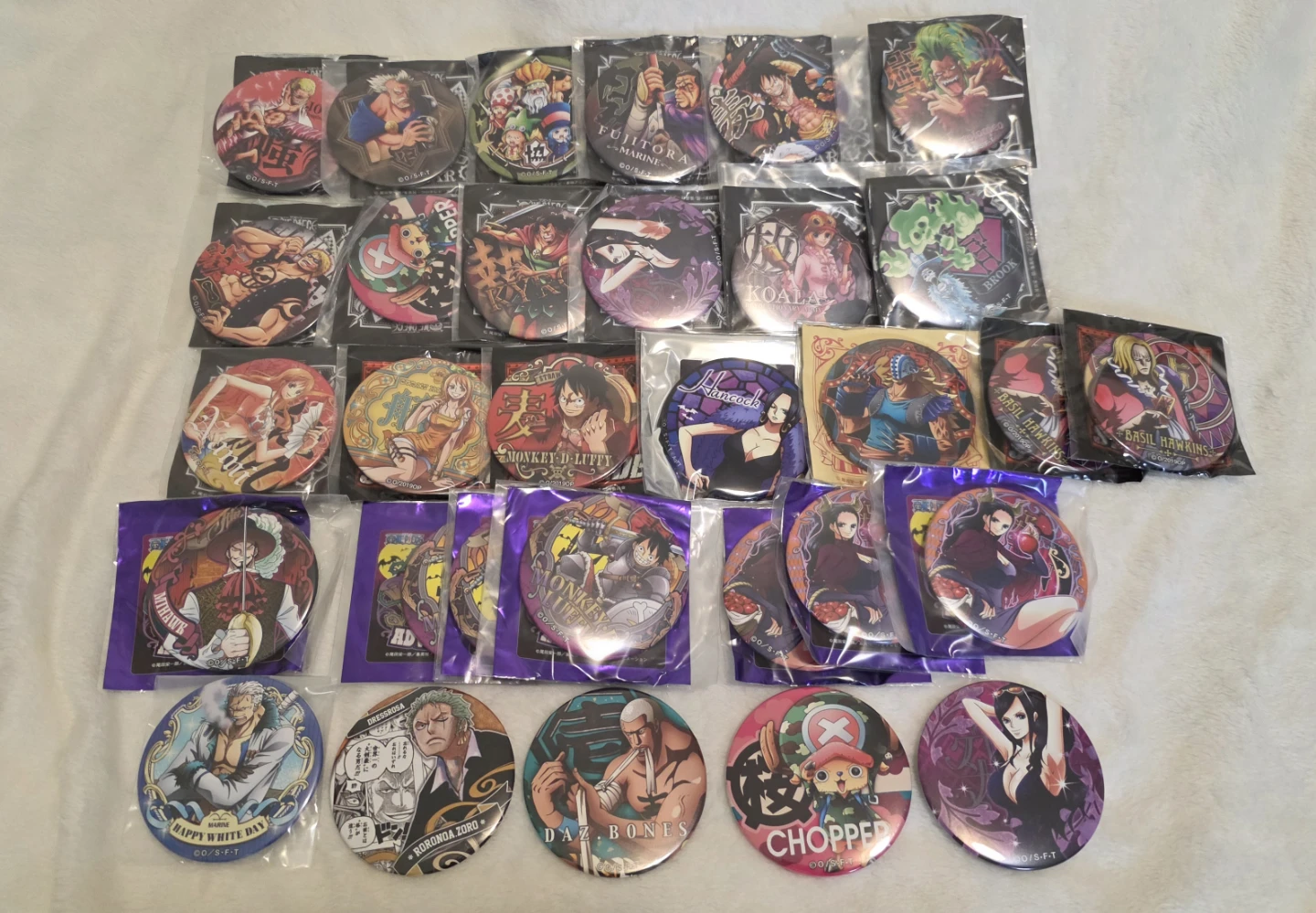 One Piece Can Badge Set