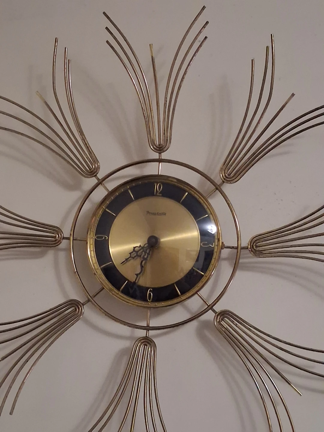 Forestville MCM Sunburst Wall Clock - photo 2