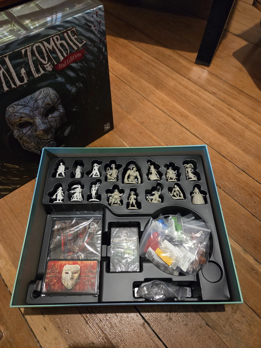 Carnival Zombie 2e Board Game with exclusive kickstarter cards - photo 3