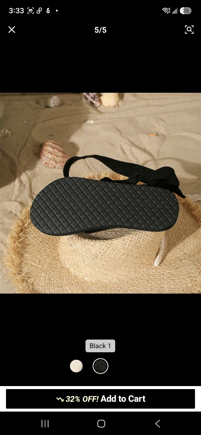 Black Ankle Tie Espadrille Sandals - photo 2