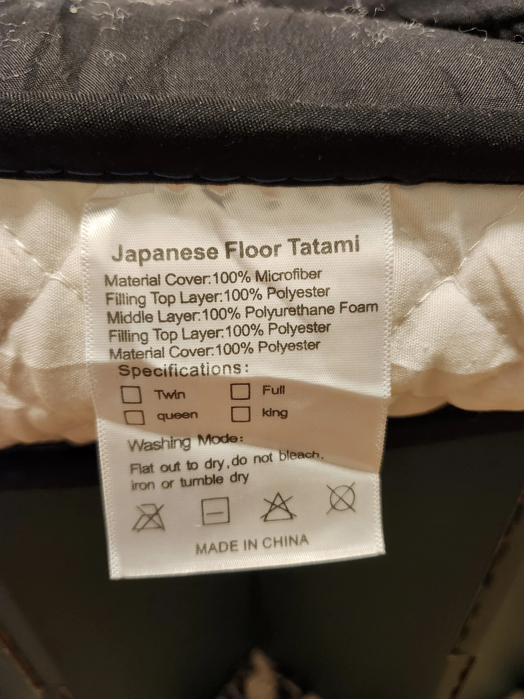 Queen, Japanese Floor Mattress - photo 3