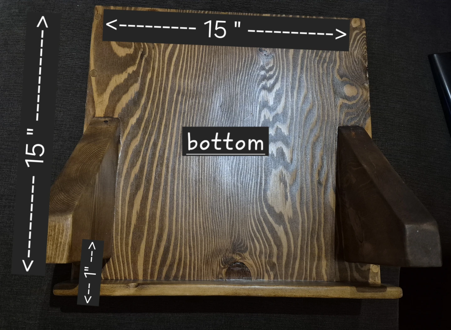 Wooden  Bed Tray Tables - photo 2