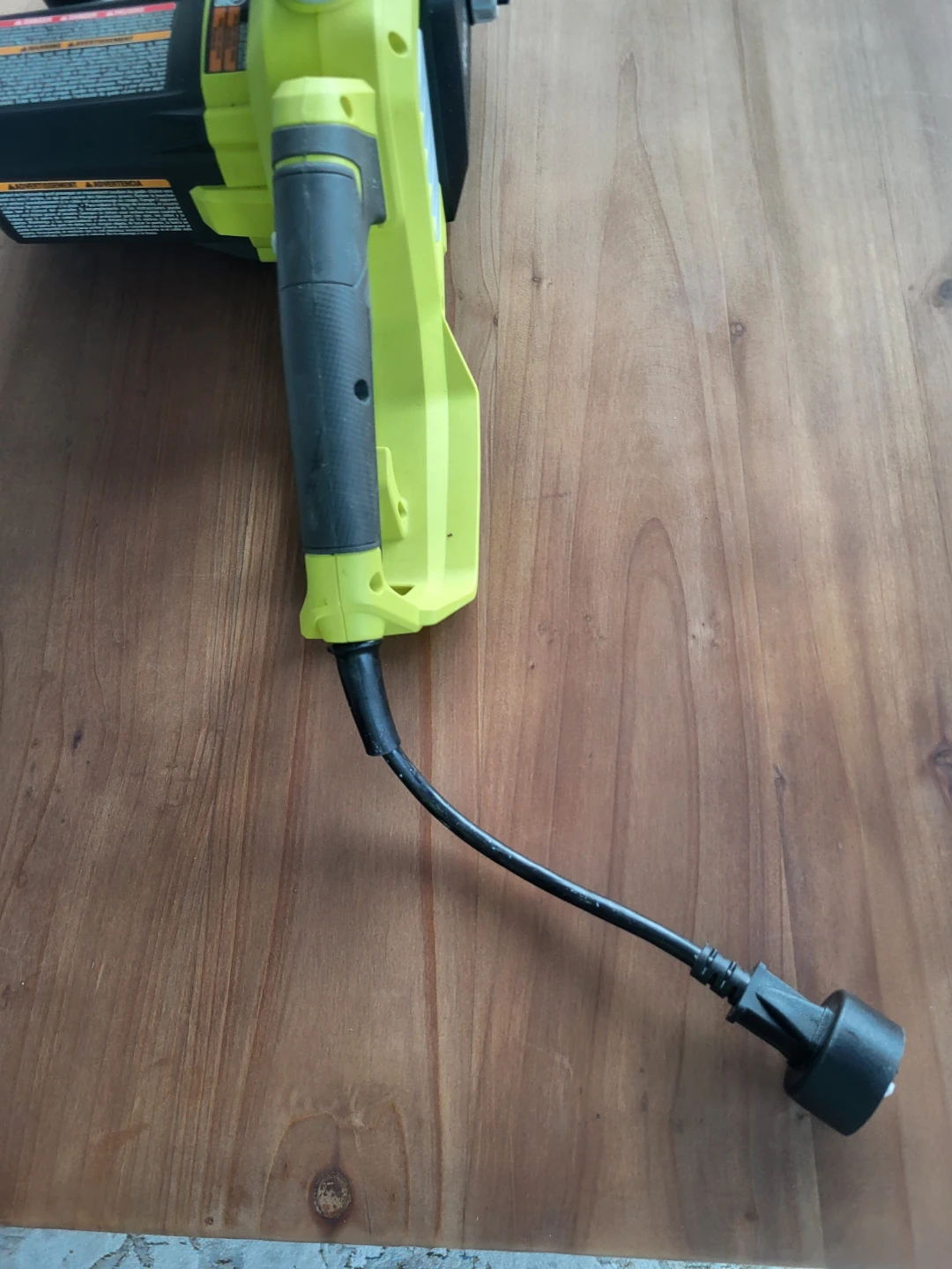 NEW Ryobi 16" Electric Chainsaw (Corded) – Never Used – $145 - photo 4