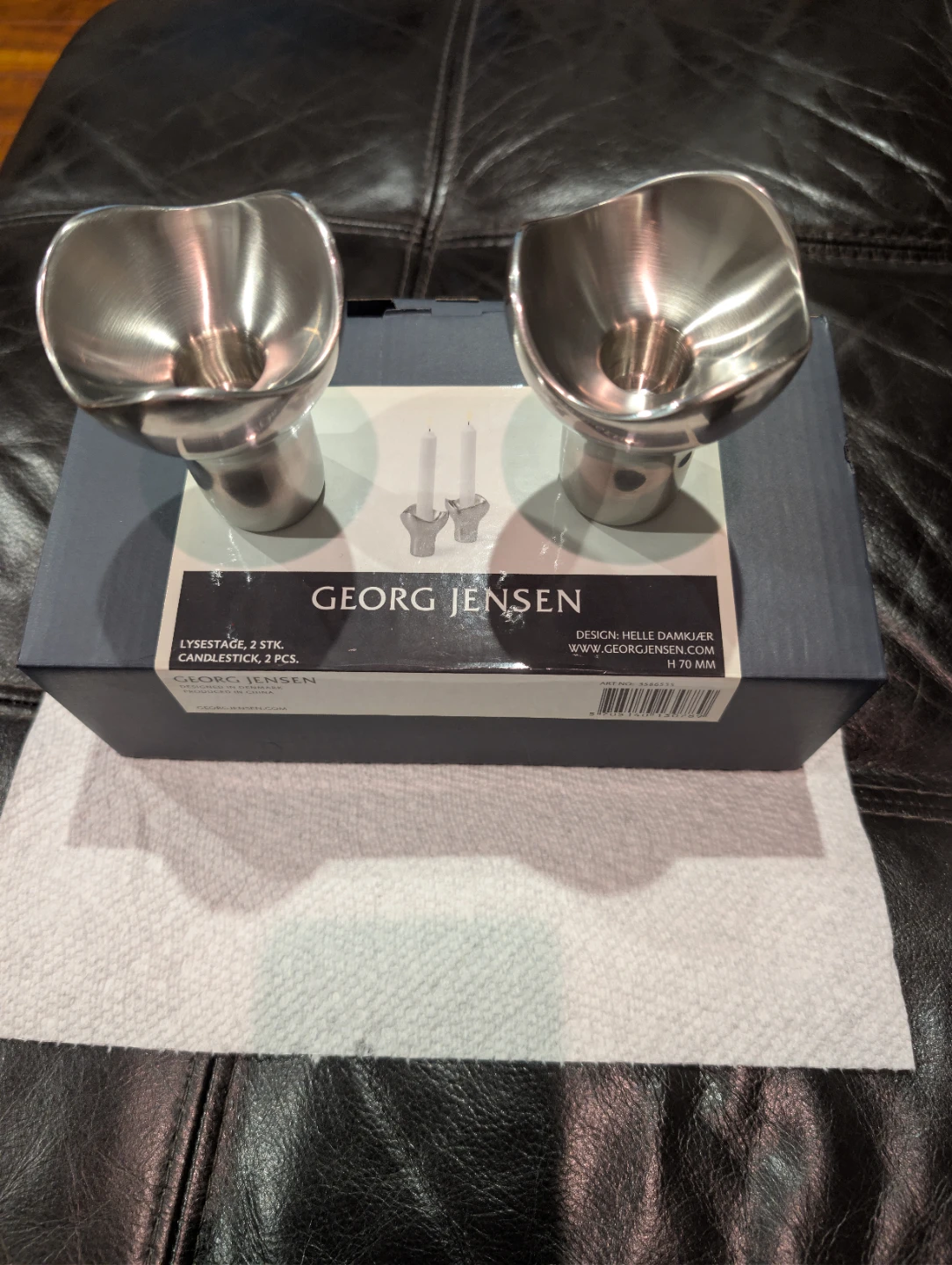 Georg Jensen Bloom Candlesticks (Set of 2) - photo 3