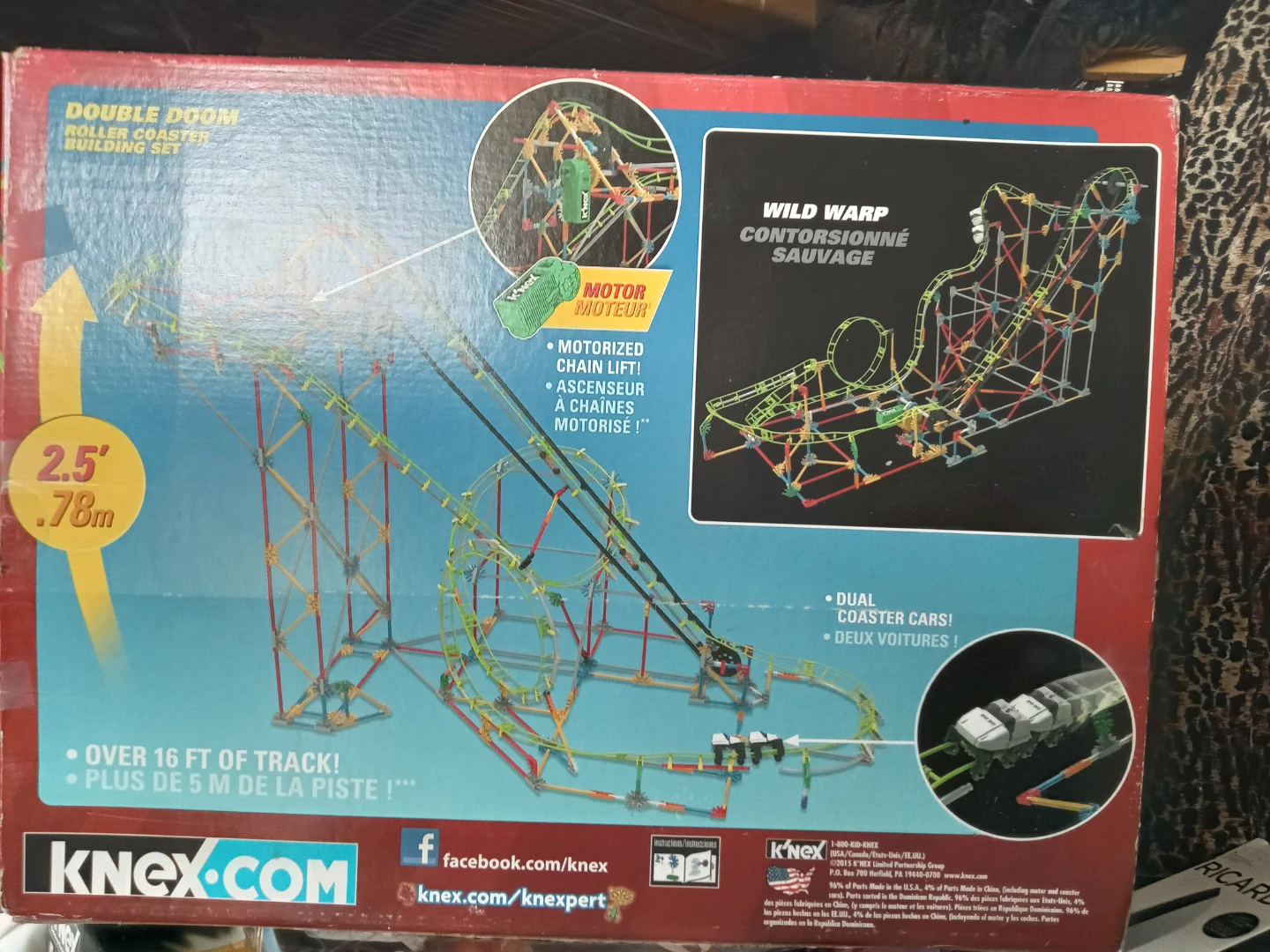 K'NEX Double Doom Roller Coaster Building Set - photo 2