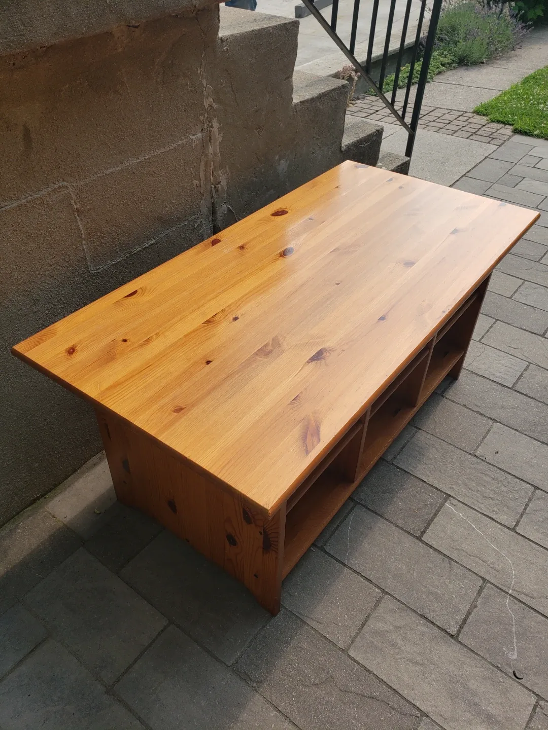 Wooden Storage Bench - photo 3