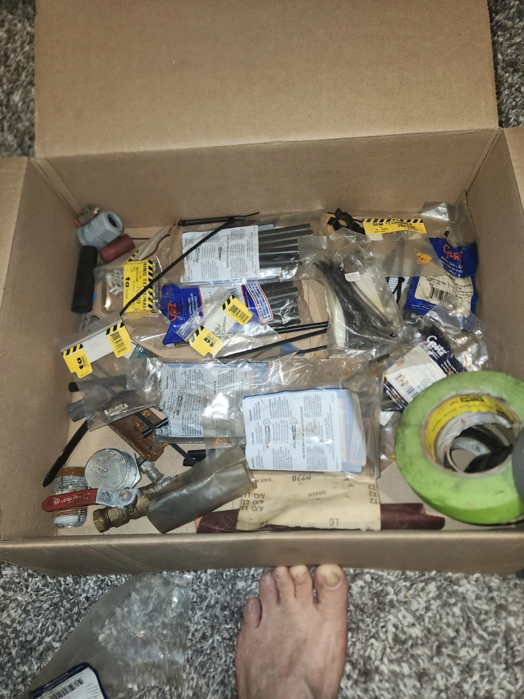 Assorted Electrical and shrink tube