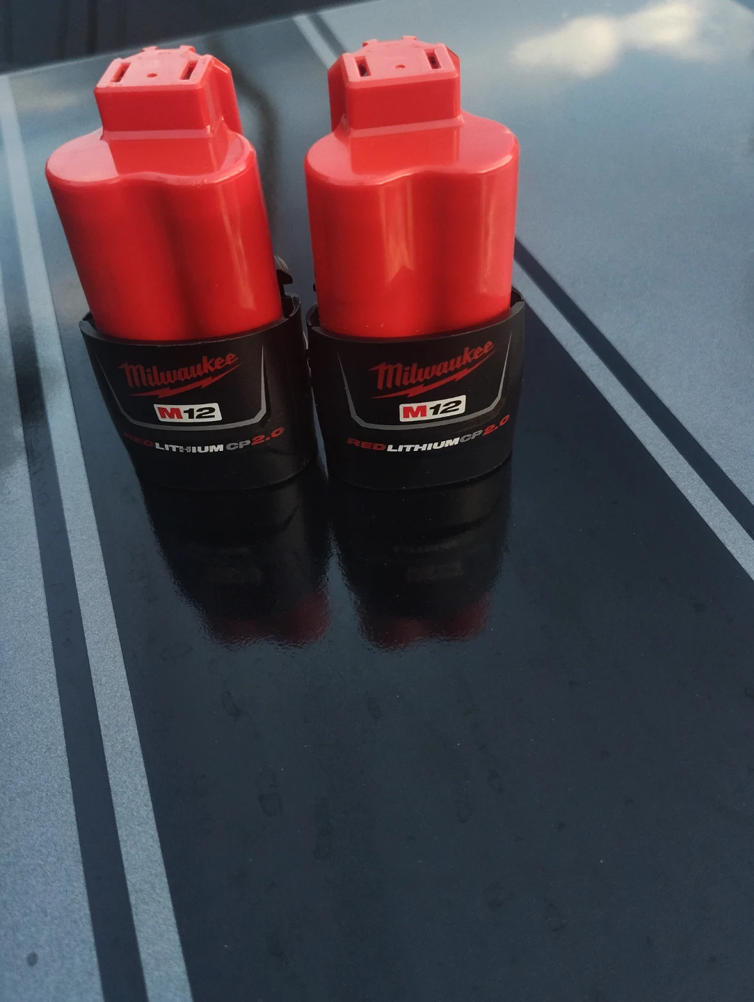 Milwaukee M12 REDLITHIUM CP2.0 Battery Twin Pack