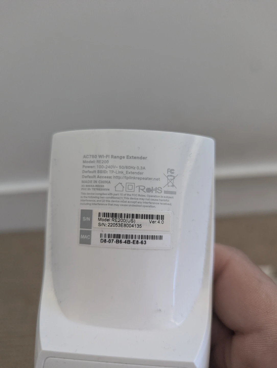 TP-Link AC750 Wi-Fi Range Extender - photo 2