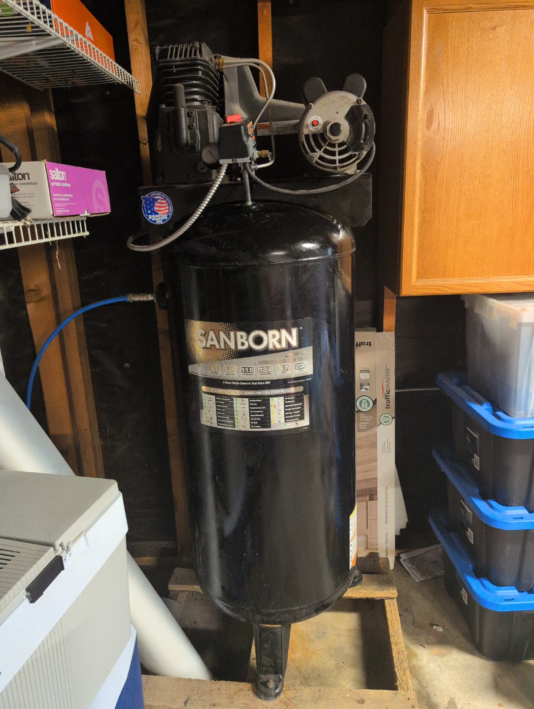 Sanborn 60 Gallon Air Compressor