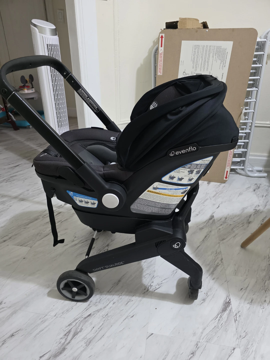 Evenflo Shyft DualRide Travel System - photo 5