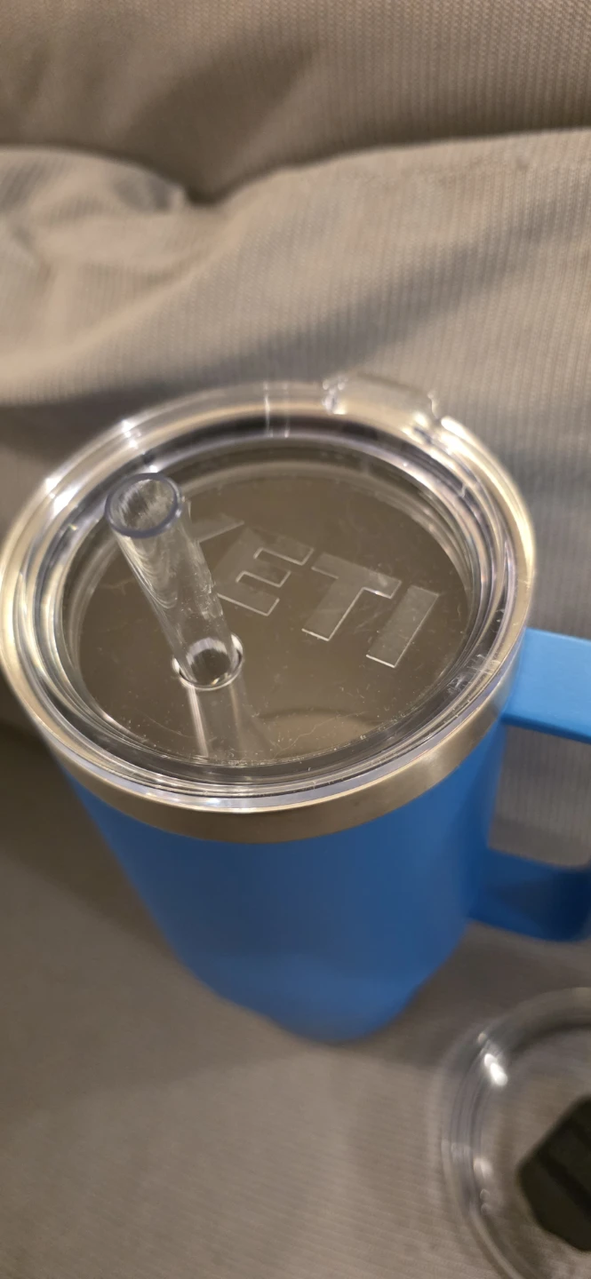 Yeti 30oz Rambler Tumbler with Handle and Straw Lid - Blue - photo 3
