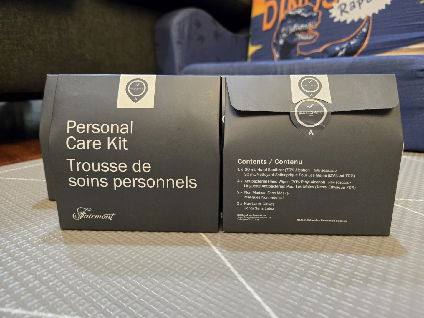 Fairmont Personal Care Kit x 4