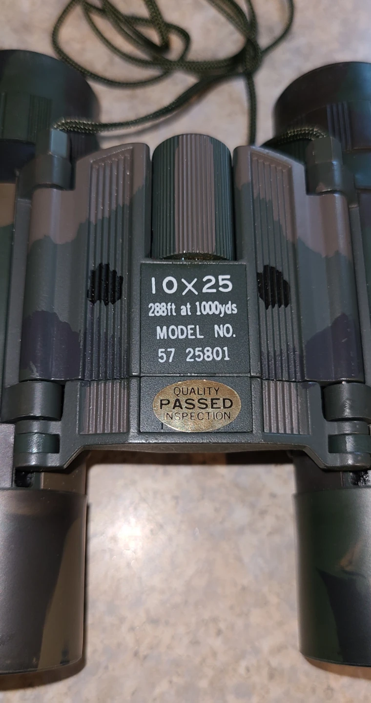 10x25 Compact Binoculars Made in Korea - Good Quality, As New! - photo 3