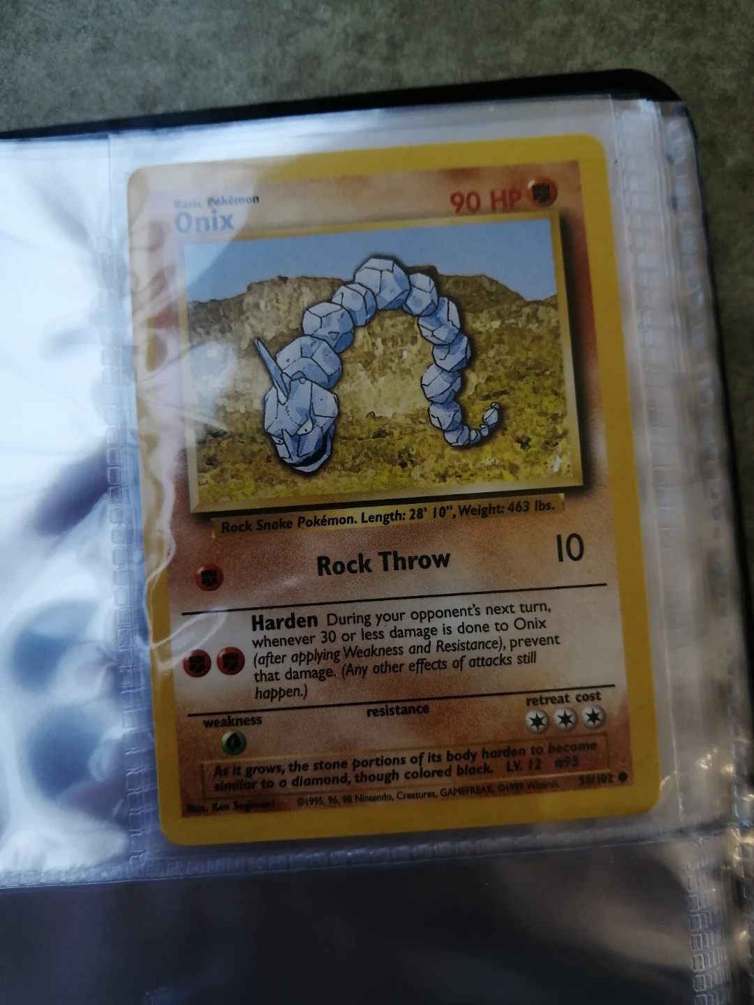 Old Onix Card 1995