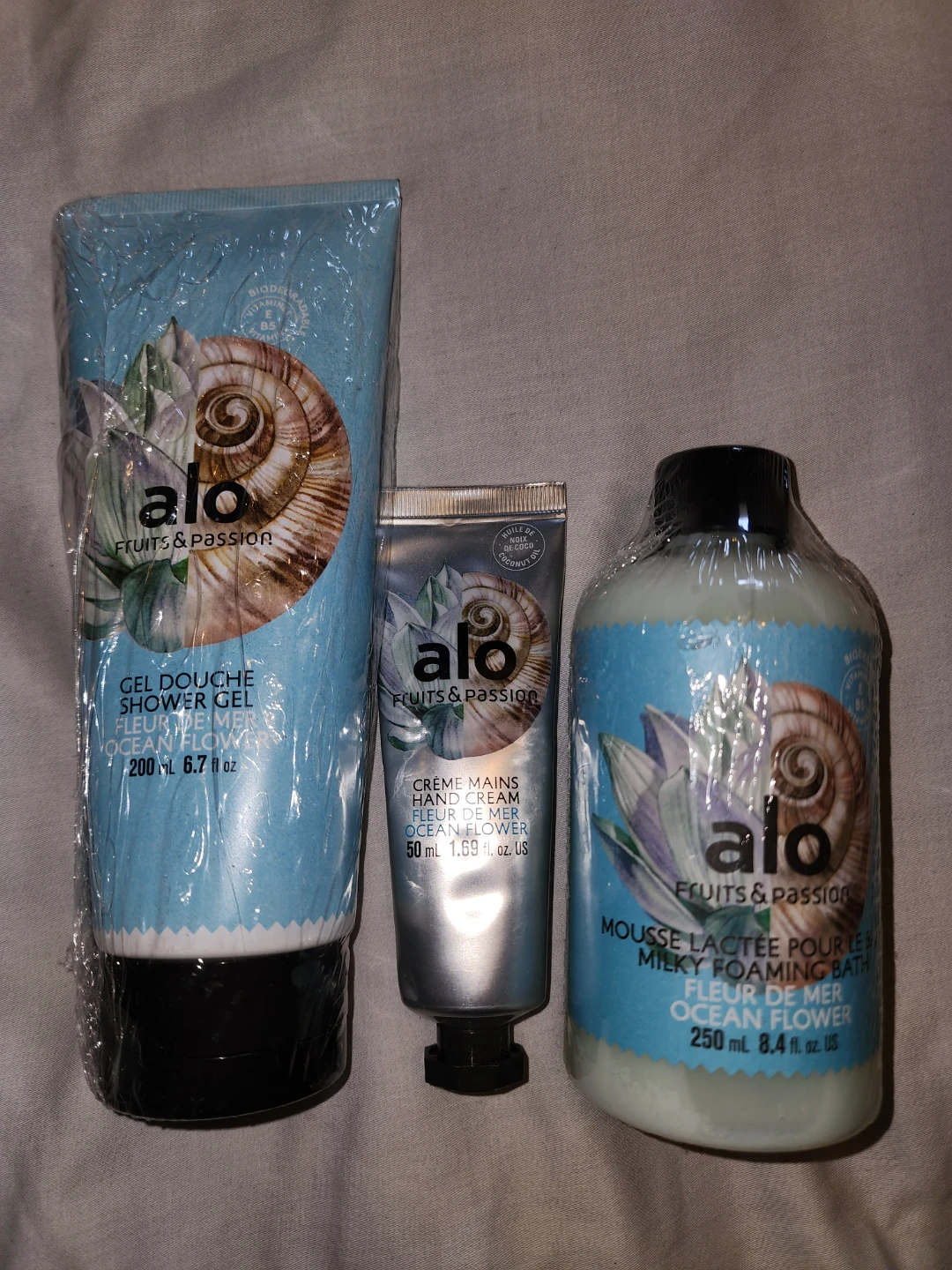 Alo Fruits & Passion Ocean Flower Shower/Hand Cream/Bath Set