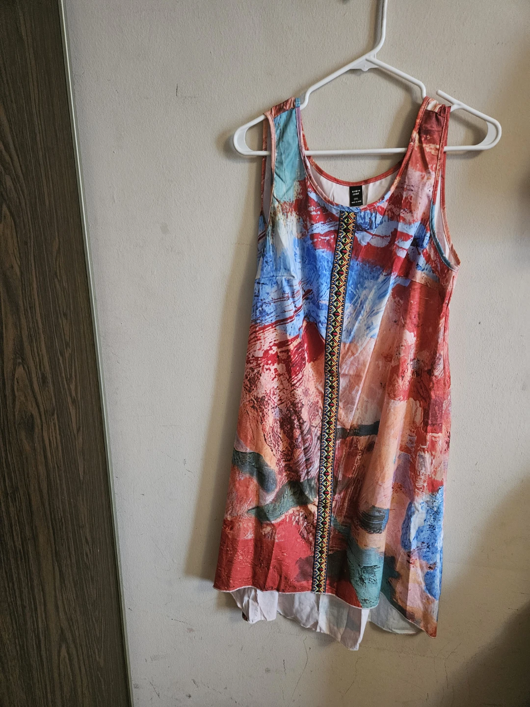 SHEIN Abstract Print Dress - Size Medium