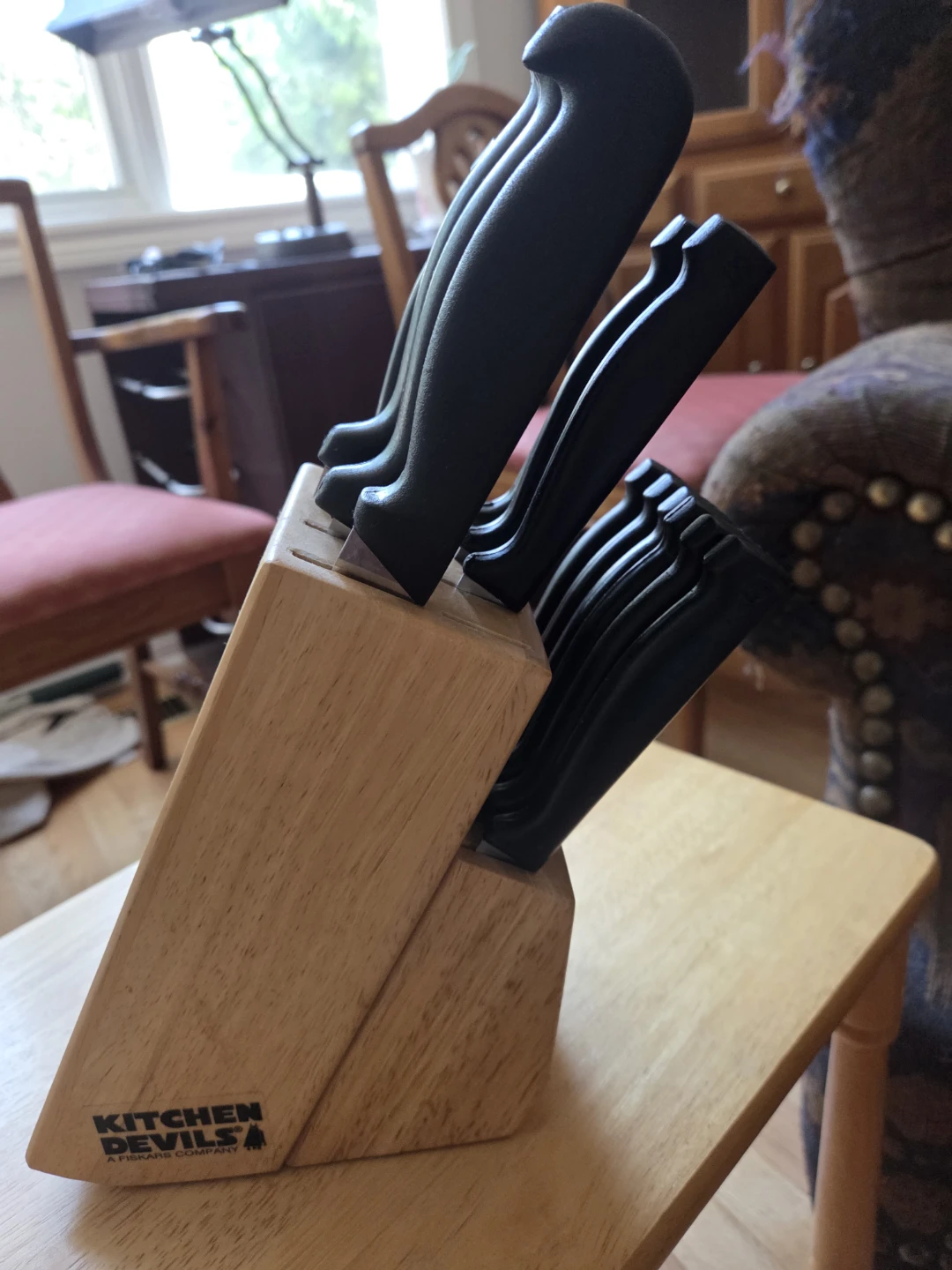Kitchen Devils Knife Block Set