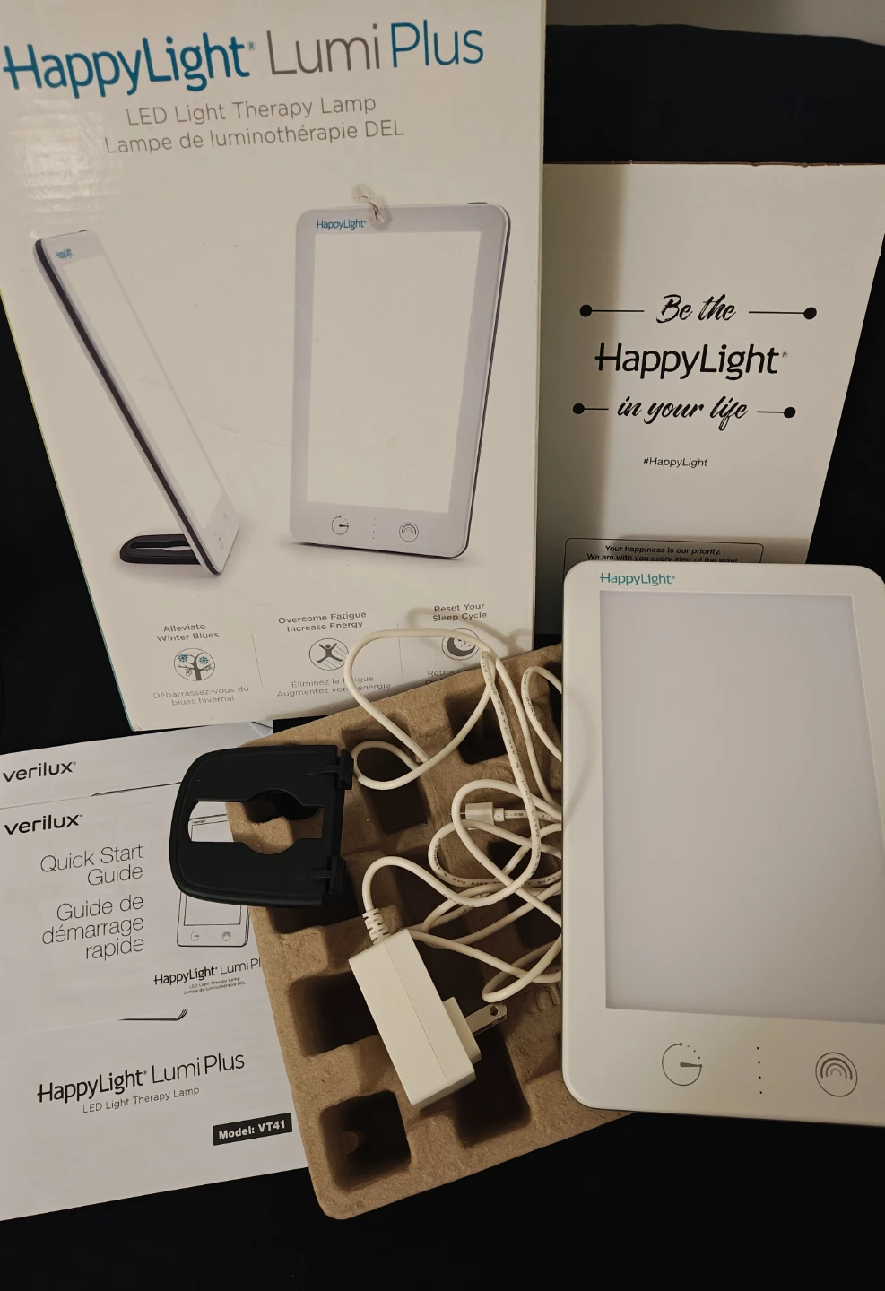 Like New - Light Therapy Lamp - HappyLight Lumi Plus LED Light