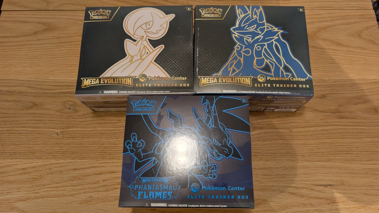 Pokemon Center Elite Trainer Boxes
