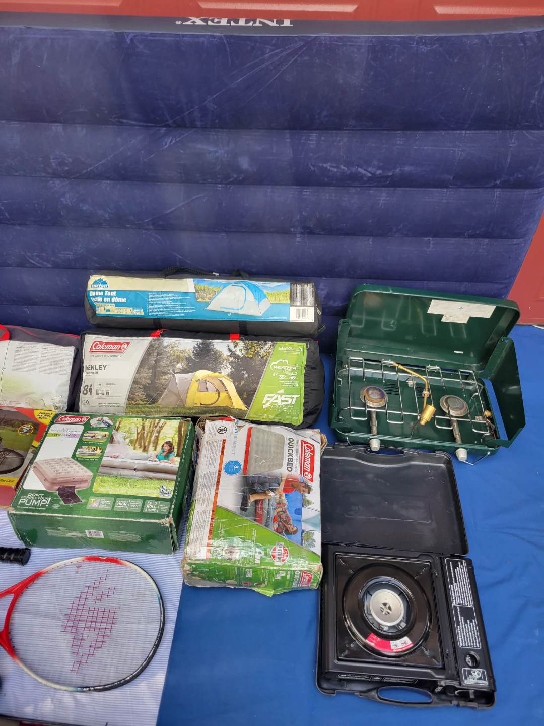 CAMPING; Tent, Boat, Screen House, AIRBED,  Stove - photo 3
