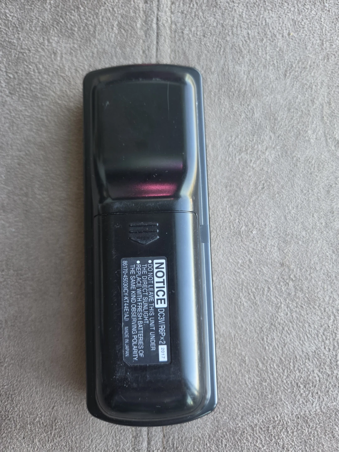 Toyota 86170-45030 Rear Seat Entertainment Remote Control - photo 2