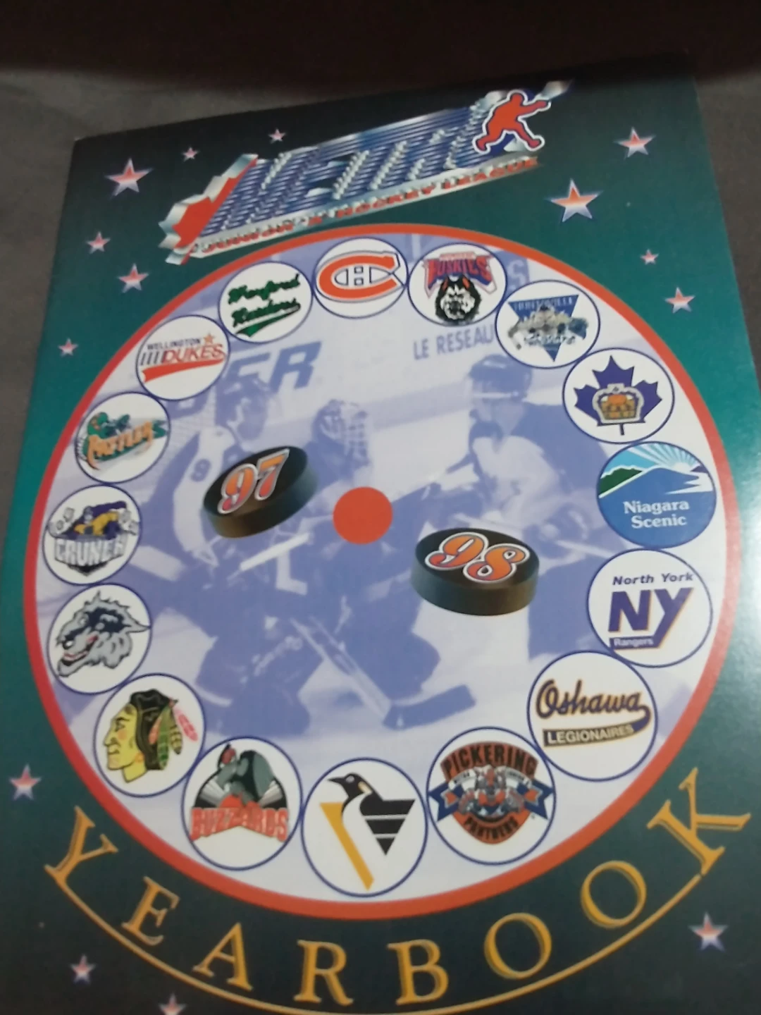 Rare Metro Junior "A" 1997-1998 Yearbook - photo 2