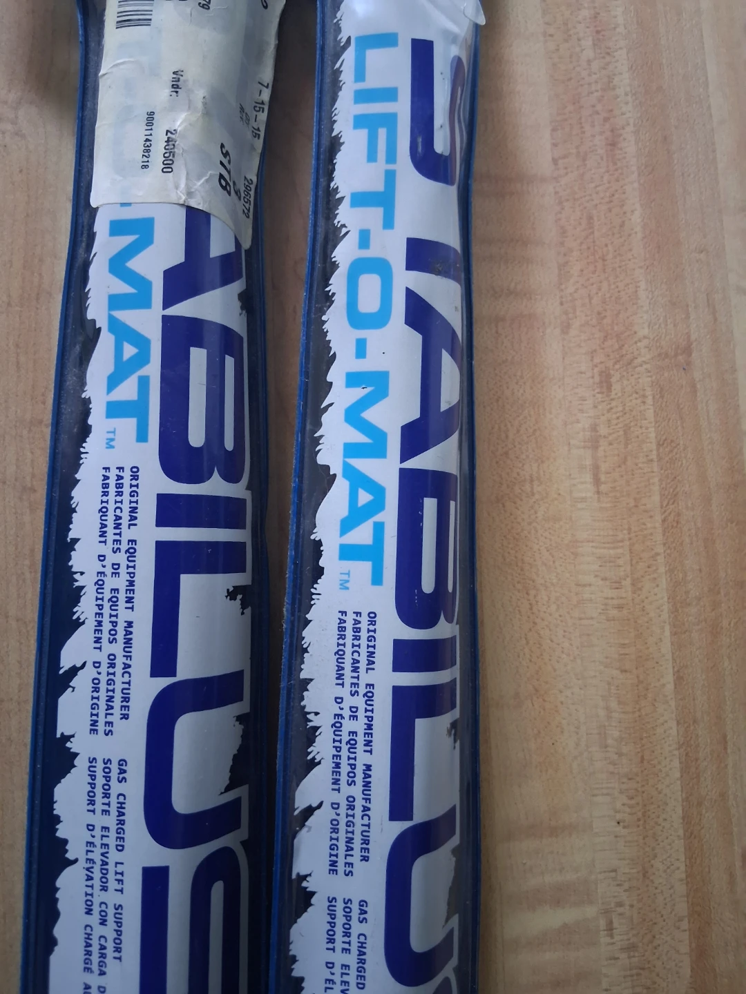 Stabilus Lift-O-Mat Gas Charged Lift Supports (2)