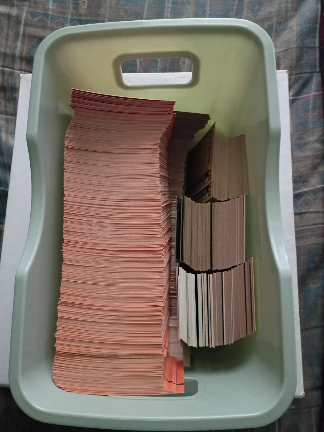 Collection of Baseball Cards in Box - photo 2