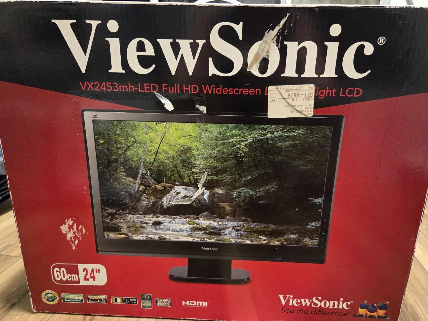ViewSonic Full HD 24-inch Widescreen LCD Monitor