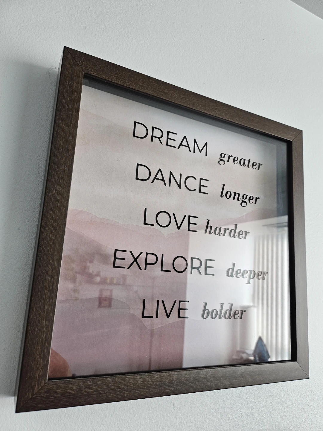 Framed Motivational Wall Art
