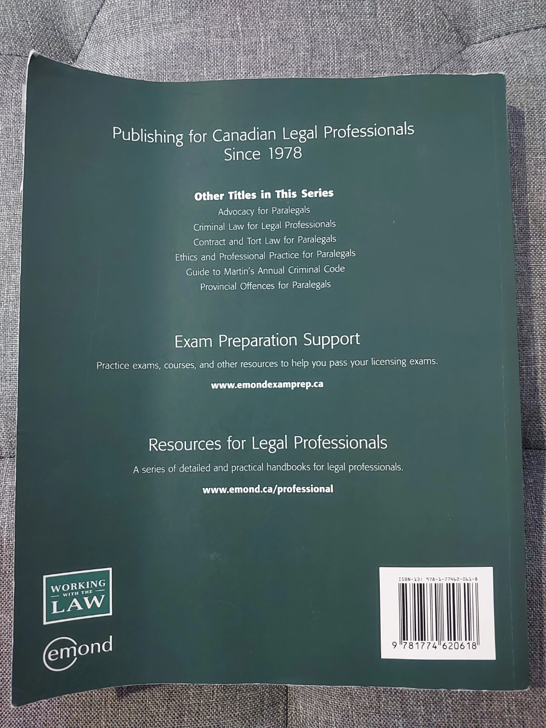 Summary Conviction Law for Paralegals Second Edition - photo 2