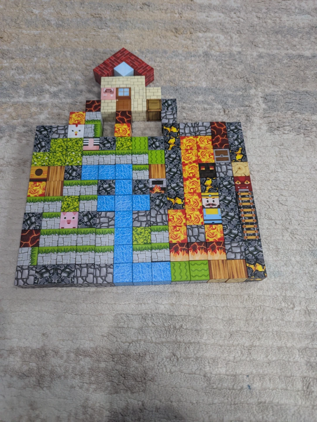 Minecraft Themed Building Blocks Toy Set - photo 2