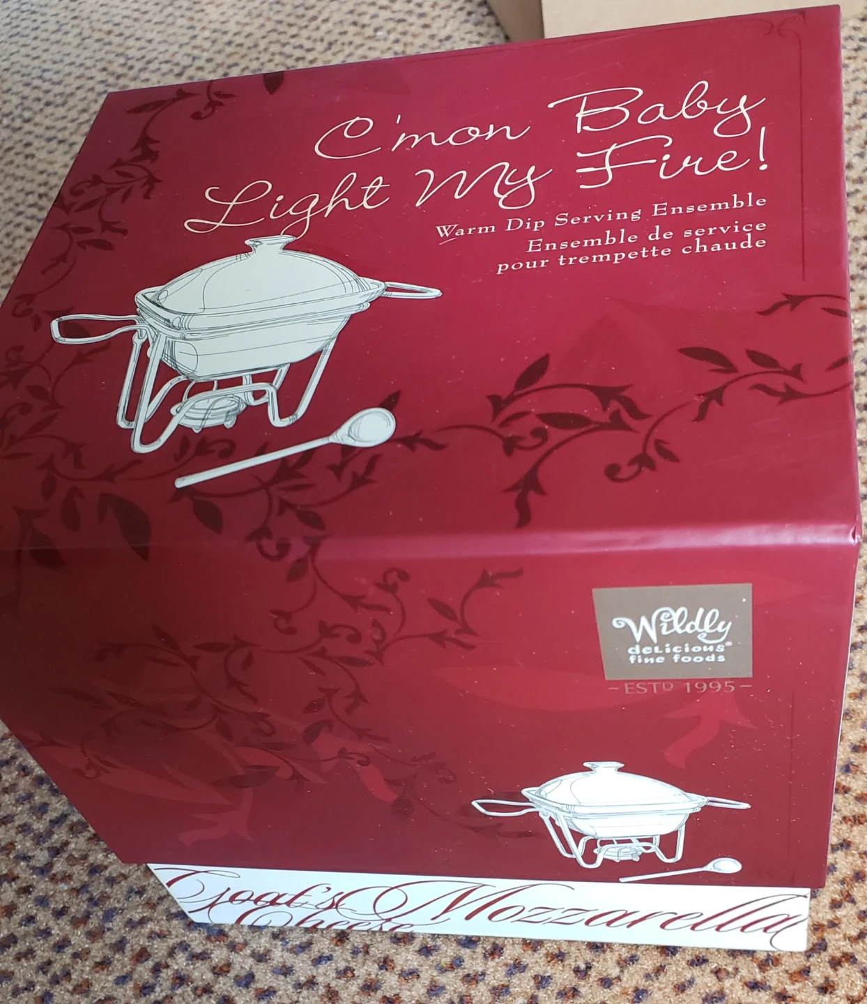 Wildly Delicious 5 Piece Warm Dip Serving Set