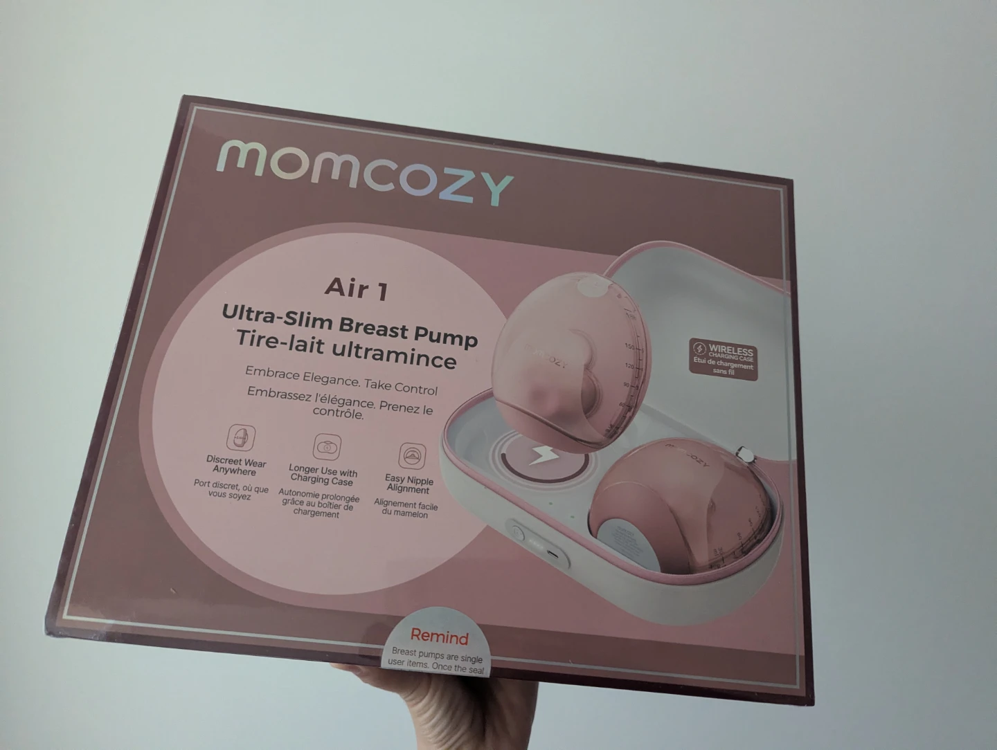 Momcozy Air 1 Ultra-Slim Breast Pump
