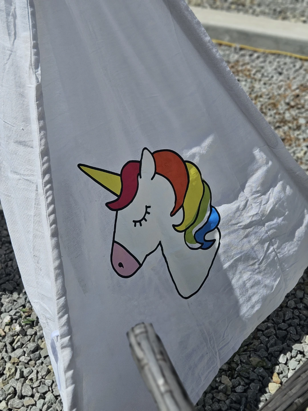 White Unicorn Teepee Play Tent, x2 - photo 3