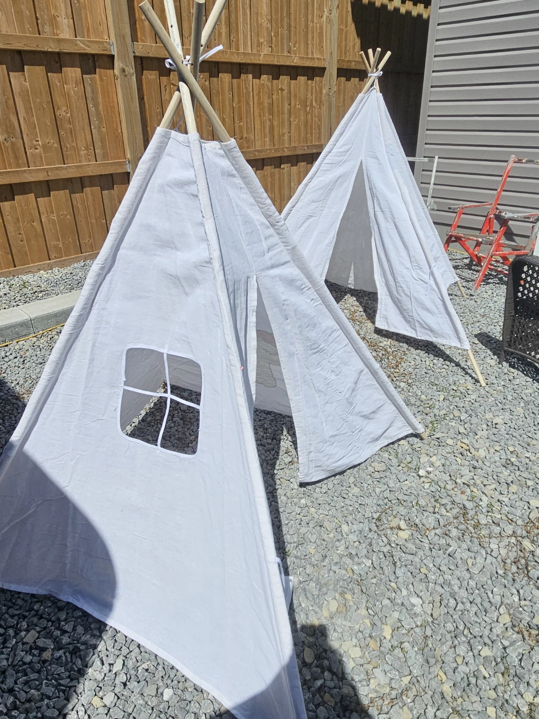White Unicorn Teepee Play Tent, x2 - photo 4