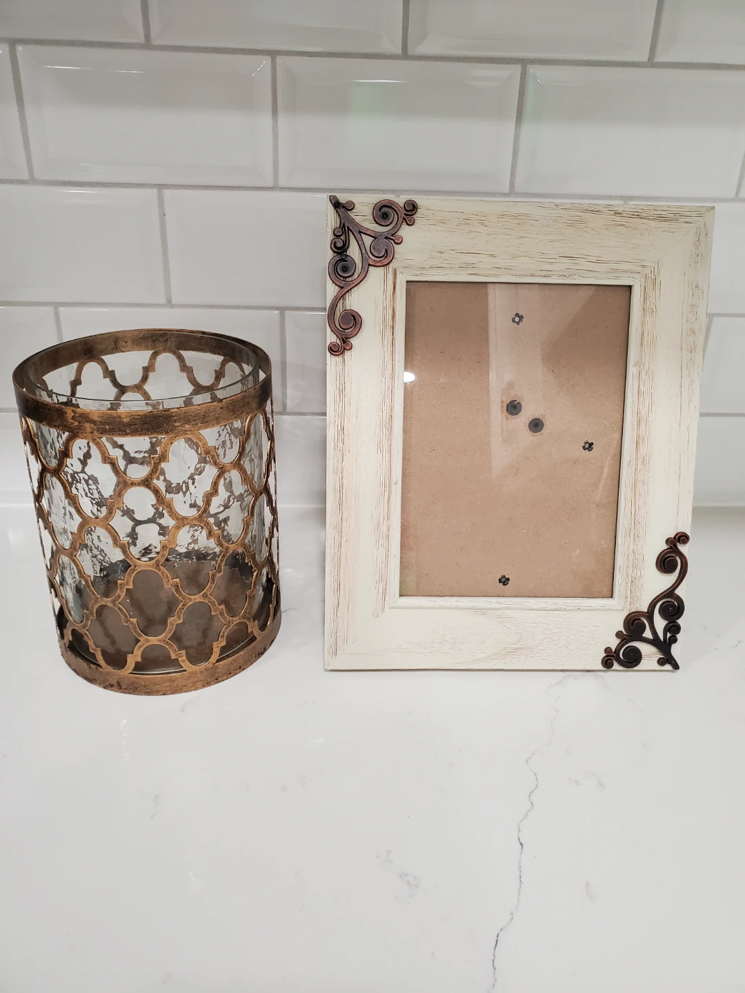 Picture Frame and Candle Holder - Both for $5