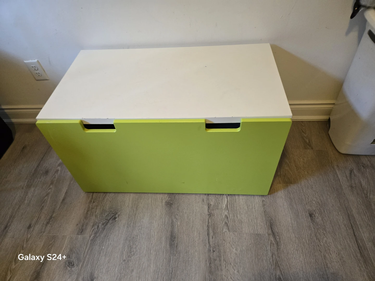 IKEA White and green  Storage Box - photo 2