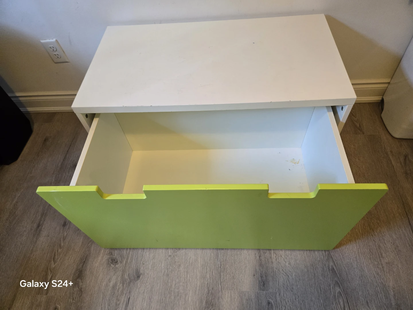 IKEA White and green  Storage Box - photo 3