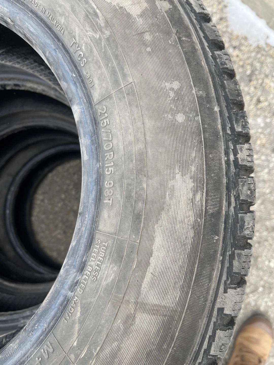 215/70R15 Toyo Celsius tires - photo 4