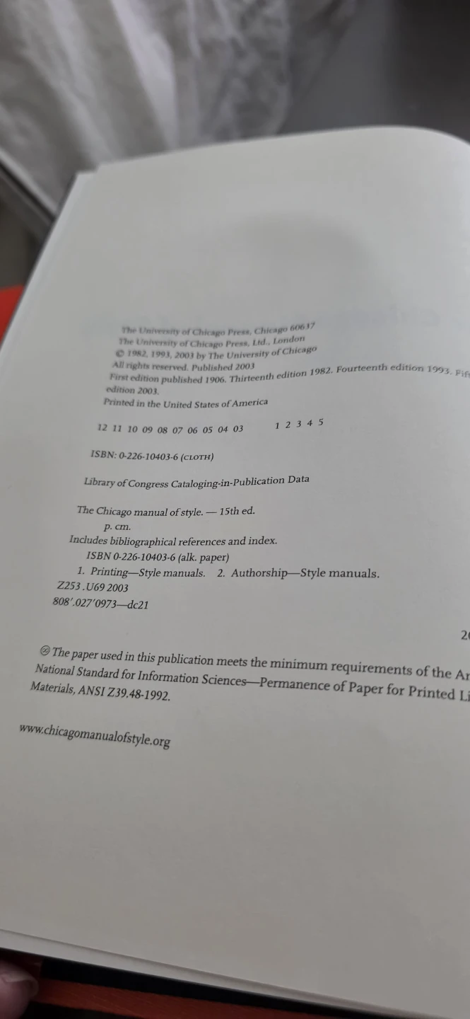 The Chicago Manual of Style, 15th Edition - photo 3