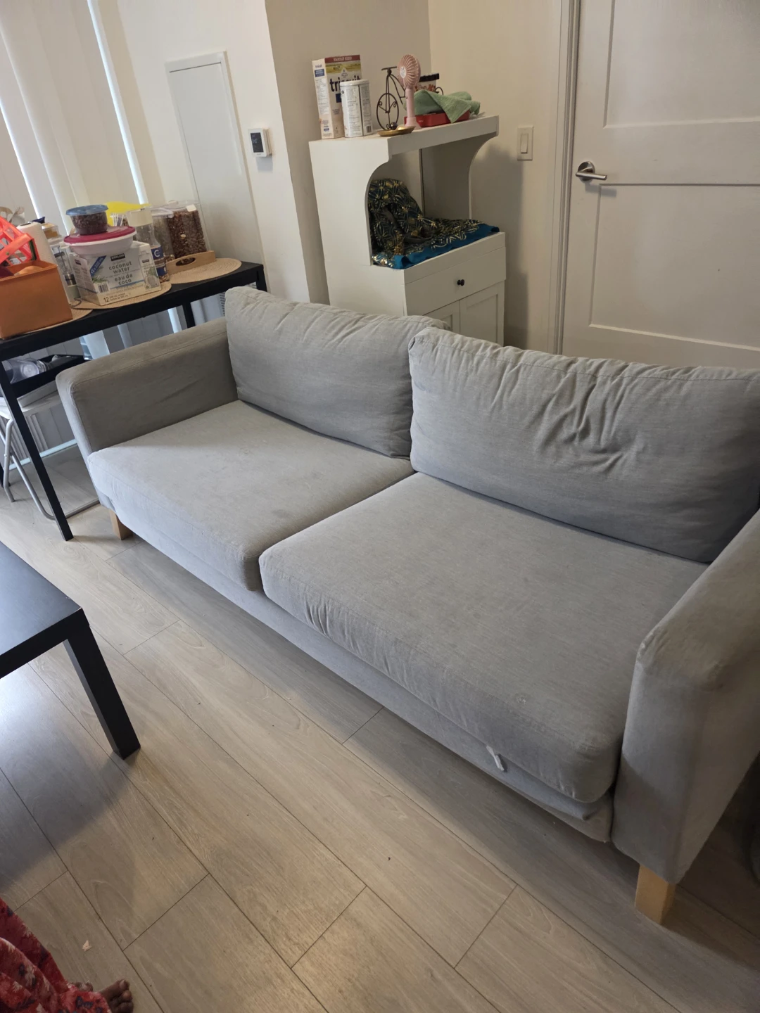 Grey 2-Seater Sofa